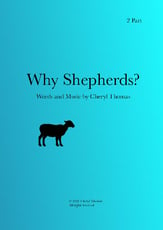 Why Shepherds? SA choral sheet music cover